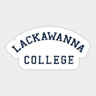 Lackawanna College Sticker